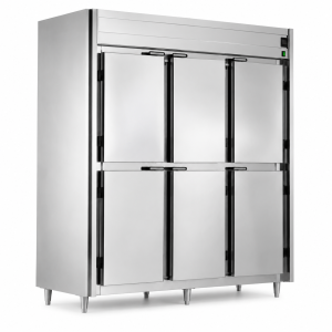 Geladeira Vertical com 6 Portas Modelo Industrial- Ref 76