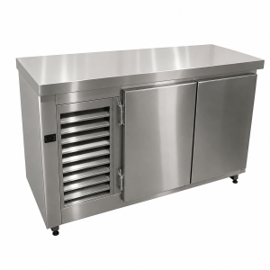 Balcão frigorifico em aço inox sob medida-Ref 23