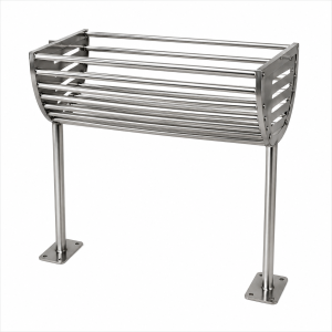 Fruteira de Teto em Aço Inox sob Medida-Ref 48