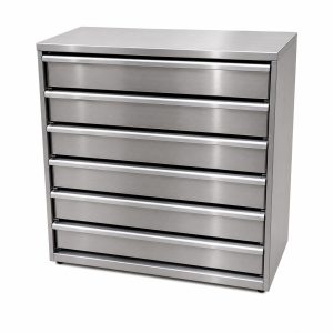 Gaveteiro para Pastel em Aço Inox- Ref 49