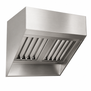 Coifa para Food Truck em Aço Inox com Filtro-Ref 50