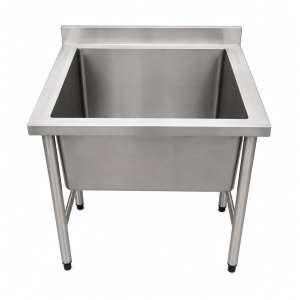 Tanque em Aço Inox Cuba Grande-Ref 19