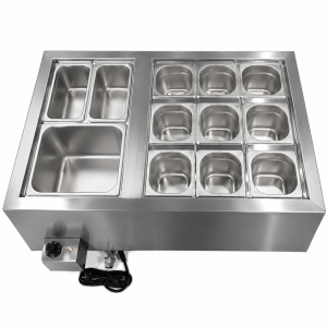 Condimentadora de Hot dog Em Aço Inox Escovado - Ref 113