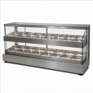 Estufa Quente em Aço Inox 18  bandejas - Ref 112