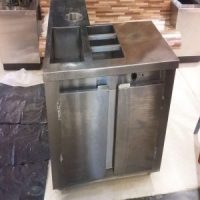 Fabricação de balção em aço inox sob medida para bares restaurantes lanchonete e confeitaria