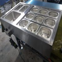 Fabricação de caixa em aço inox sob medida para bares, restaurantes, lanchonete e confeitaria