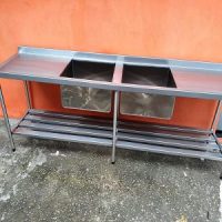 Fabricação de mesa em aço inox sob medida para bares restaurantes lanchonete e confeitaria 4